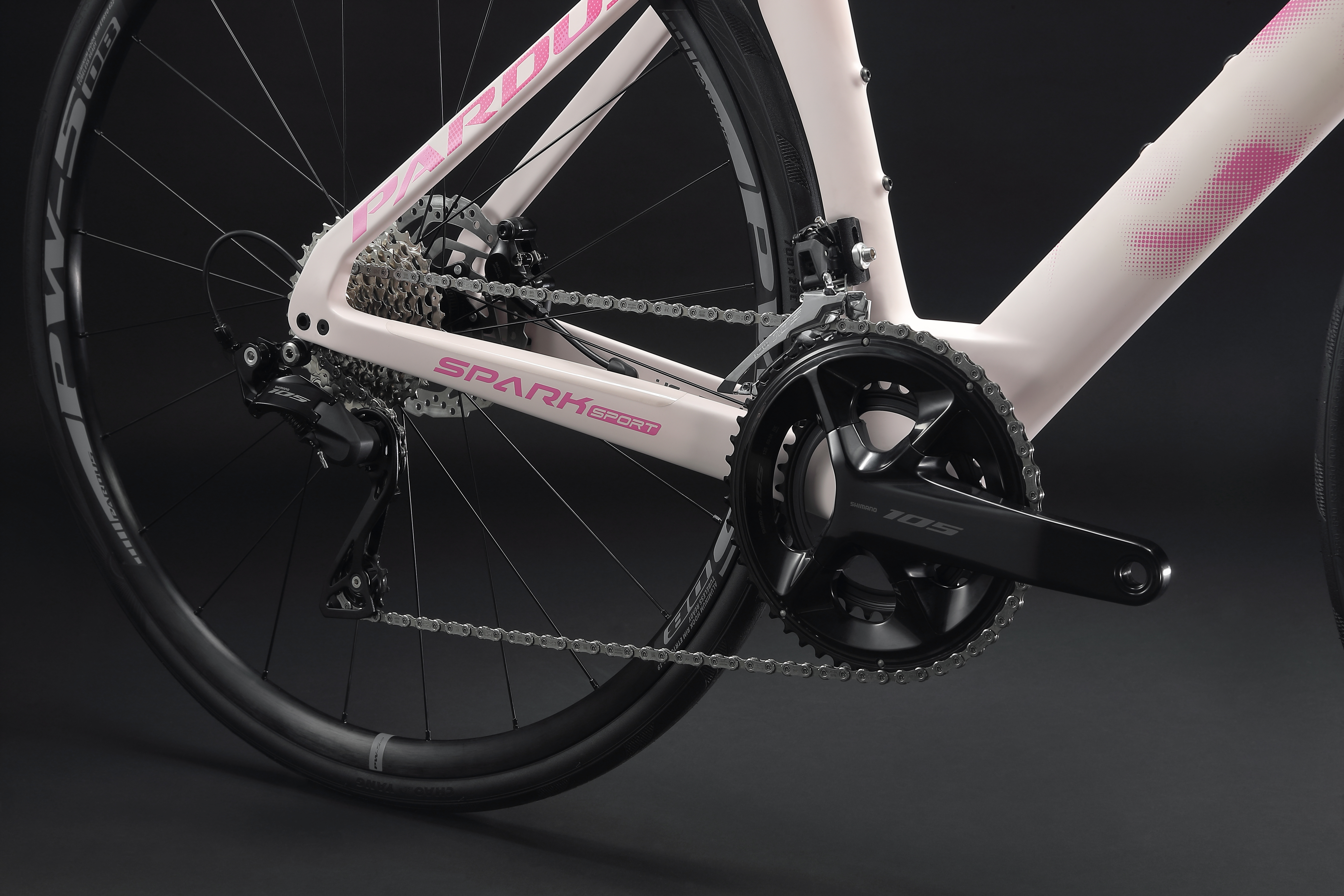 SPARK SPORT - Blanco Luna con Azul